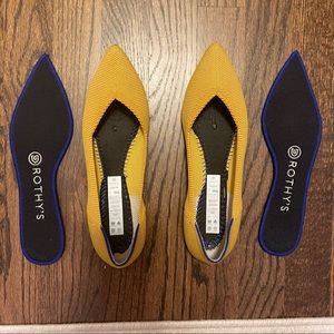 Rothy’s The Point Marigold Size 6